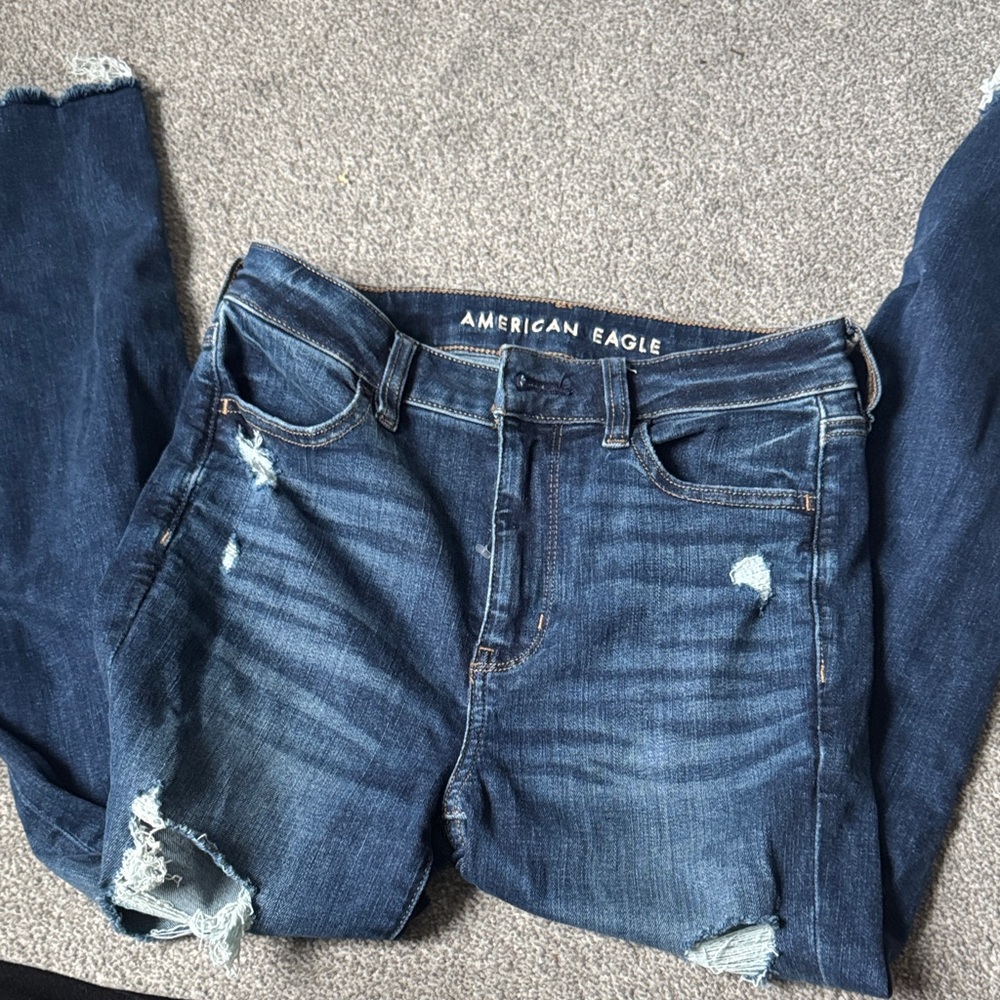 AE Super Hi-Rise jegging crop size 4S